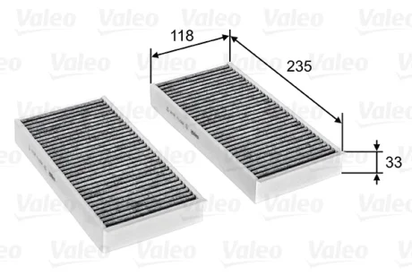 Фільтр салону VALEO 715811