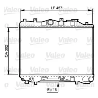 Радіатор VALEO 730436