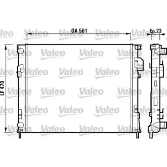 Радіатор охолодження Renault Trafic 01- VALEO 732853