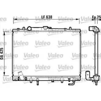 Радіатор VALEO 734144