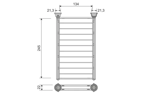 Радіатор обігрівача BMW 1 F20 3 F30 4 F36 All (Valeo) VALEO 811628