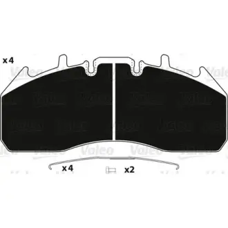 Гальмівна колодка (диск) VALEO 882246