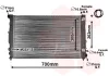 Радіатор AUDI A4 AT +/-AC 96-00 (Van Wezel) VAN WEZEL 03002125 (фото 1)