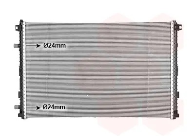 Радіатор охолодження AUDI A6/ Q7 04/15+ (вир-во Van Wezel) VAN WEZEL 03012726
