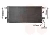Радіатор кондиціонера Audi A4 15+ (вир-во Van Wezel) VAN WEZEL 03015703 (фото 1)