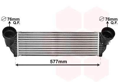 Інтеркулер BMW X5(E70)-X6 AT 08- (Van Wezel) VAN WEZEL 06004543