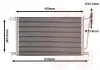 Конденсор кондиціонера BMW 3 E46/ X3 E83 04 > 10 (Van Wezel) VAN WEZEL 06005215 (фото 1)