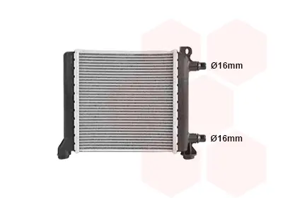 Радіатор охолодження BMW X1 F48/ 2 Serie 14+ 218i/220i/225 (Van Wezel) VAN WEZEL 06012728