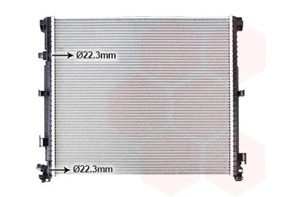 Радіатор охолодження BMW iX3/ X3/ X4 17 > 25 (вир-во Van Wezel) VAN WEZEL 06012741
