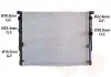 Радіатор охолодження BMW 5 G30/G31 / BMW 7 G11/G12 09/15+ (вир-во Van Wezel) VAN WEZEL 06012771 (фото 1)