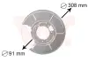 Защита тормозного диска BMW E36,E46 Rear Right (пр-во Van Wezel) VAN WEZEL 0646374 (фото 1)