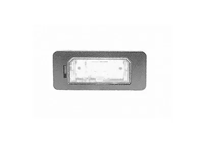 Ліхтар підсвітки номерного знаку LEFT/RIGHT BMW (Van Wezel) VAN WEZEL 0667920