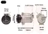 Компресор кондиціонера CHEVROLET CAPTIVA 4-11 14 (вир-во Van Wezel) VAN WEZEL 0800K063 (фото 1)
