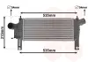Інтеркулер NISSAN NAVARA (2005) 2.5 DCI (вир-во Van Wezel) VAN WEZEL 13004339 (фото 1)
