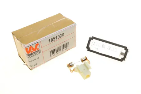 Підсвітка номера Citroen Jumper/ Fiat Ducato/ Peugeot Boxer 06- VAN WEZEL 1651920