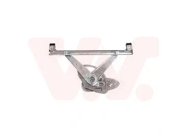Склопідіймач (передній) Ford Focus/Volvo V50/S40 04-12 (R) (електро) (без моторчика) VAN WEZEL 1863266 (фото 1)