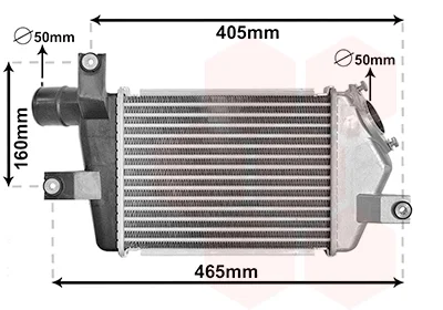 Інтеркулер MITSUBISHI L200/ PAJERO 07+ (вир-во Van Wezel) VAN WEZEL 32014702