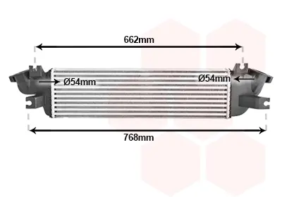 Інтеркулер MITSUBISHI L200 15+ (вир-во Van Wezel) VAN WEZEL 32014703
