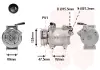 Компрессор кондиционера MITSUBISHI L200 / Pajero Sp 2.5D 06+ (Van Wezel) VAN WEZEL 3201K700 (фото 1)