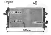 Радиатор охлаждения двигателя ASTRA H 17CDTi MT +-AC 04 (Van Wezel) VAN WEZEL 37002364 (фото 1)