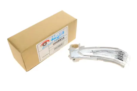 Повторювач повороту на дзеркало Citroen C3/C4/Peugeot 508 10- (L) (білий) VAN WEZEL 4068915