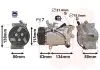 Компресор кондиціонера RENAULT CAPTUR / CLIO 05/13>20 (Van Wezel) VAN WEZEL 4301K703 (фото 1)