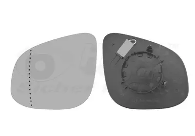 Скло дзеркала Renault Kangoo 13- (L) VAN WEZEL 4412831 (фото 1)