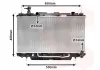 Радіатор FUNCR-RAV4 20i AT +-AC 00 (Van Wezel) VAN WEZEL 53002301 (фото 1)