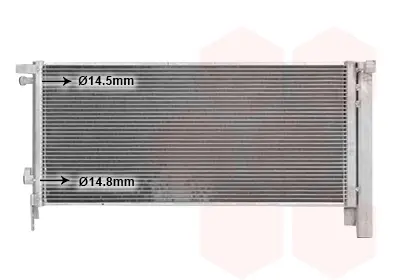 Конденсор кондиціонера Toyoya Rav4 2.5 Hyb 18+ (Van Wezel) VAN WEZEL 53015715