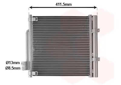 Конденсор кондиціонера TESLA MODEL S 11/13+ (Van Wezel) VAN WEZEL 69015701