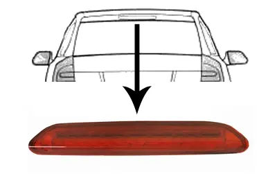 Додатковий стоп-сигнал SKODA OCTAVIA 04 > 08 (Van Wezel) VAN WEZEL 7622929