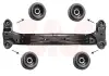Подрамник задний HYUNDAI TUCSON только 2WD (Пр-во Van Wezel) VAN WEZEL 8257629 (фото 1)