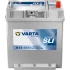 Акумулятор 12В 40Агод./330А (EN) Dynamic SLI (R+ тонкі клеми (японські транспортні засоби)) 187x140x227 B01 - монтажний фланець 10.5мм (пусковий) VARTA 540125033K262 (фото 1)