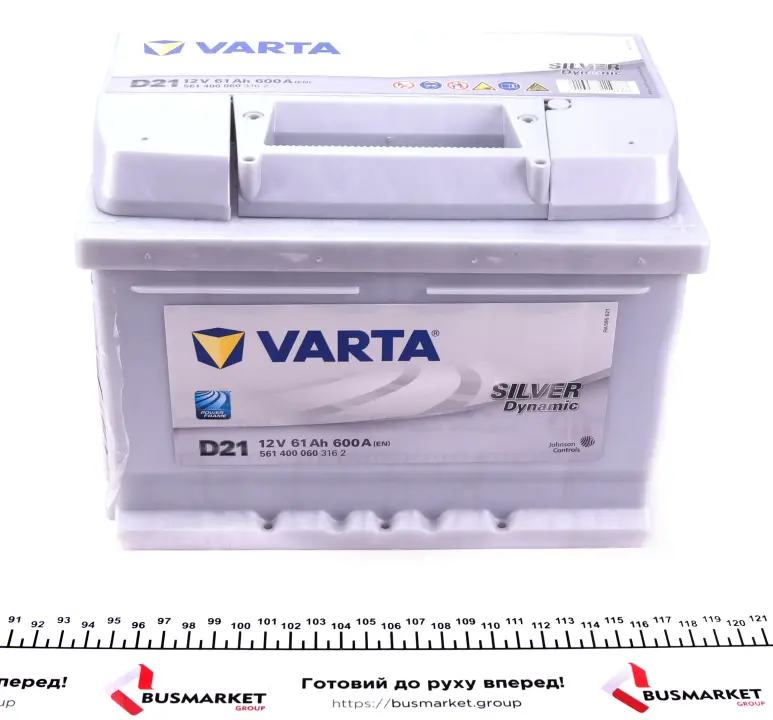 Автозапчасть VARTA 5614000603162 (фото 1)