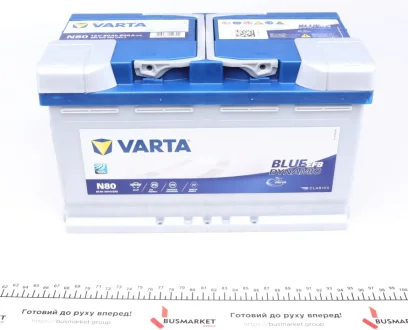 Автозапчасть VARTA 580500080D842