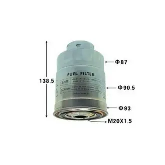 Fuel filter, Spin-on. Фильтр топливный, накручиваемый VIC FC321