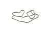 Комплект прокладок (нижній) Smart Fortwo/Roadster 98-07, (M160 E6AL) VICTOR REINZ 08-35226-01 (фото 2)