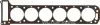 A_Прокладка ГБЦ OPEL Omega A 2,6-3,0 -94 VICTOR REINZ 612467520 (фото 1)
