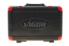 Набір інструментів комбінований 3/4" (головки) 21 од. (хромовані) VIGOR V2318N (фото 3)