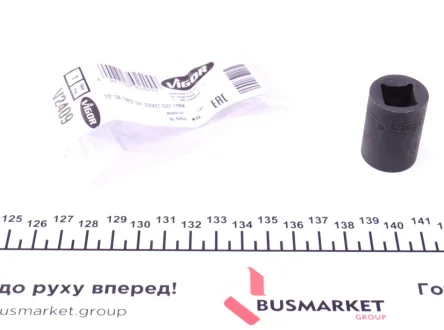 Головка для викручування скруглених болтів і гайок (з гвинтовою канавкою) 17 mm (1/2") VIGOR V2409