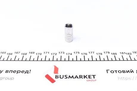 Головка торцева 1/4" 8 мм (хромована) VIGOR V2420N