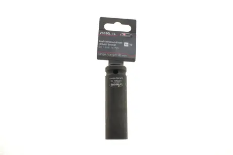 Головка торцева ударна 1/2" 16 мм Long 85 мм VIGOR V5550L-16