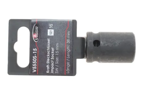 Головка торцева ударна 1/2" 15 мм VIGOR V5550S-15