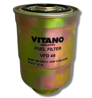 Фільтр паливний VITANO VFD46