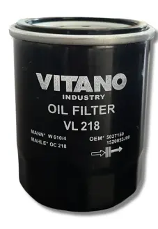 Фільтр масляний VITANO VL218