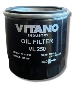 Фільтр масляний VITANO VL250