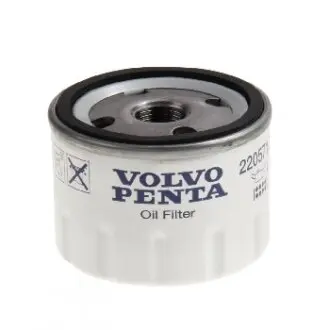 Oil filter, Spin-On. Фильтр масляный, накручиваемый VOLVO 22057107