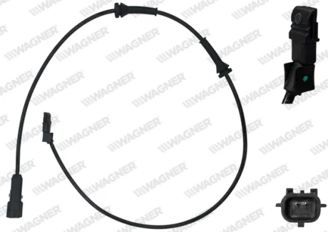 Датчик ABS Renault MEGANE II,SCENIC II,GRAND SCENIC II 02- задній Л/Пр WAGNER ABS00208