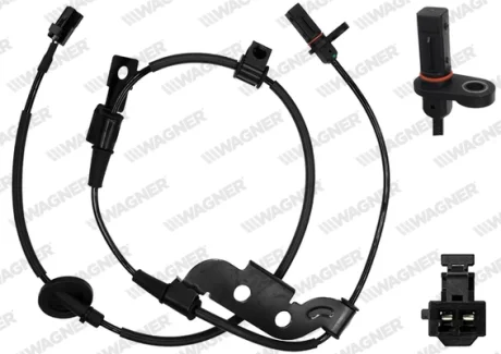 Сенсор обертів колеса ABS WAGNER ABS00333