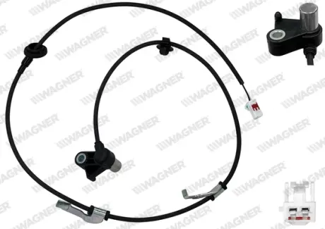 Датчик ABS задн. MAZDA 6 05-08 Л WAGNER ABS00696